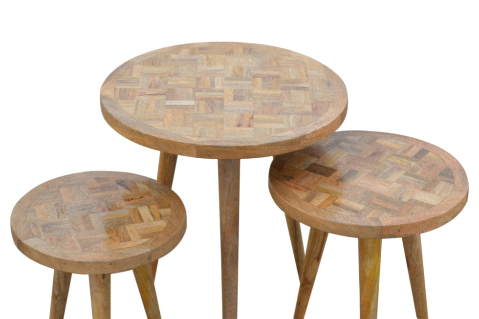 Artisan - Patchwork Nesting Stools