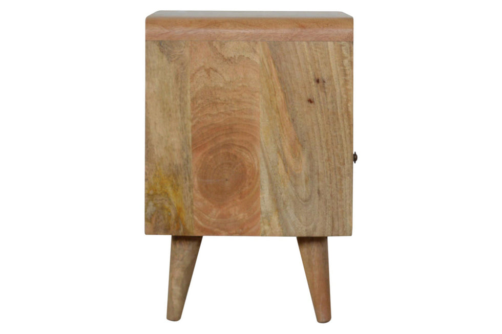 Artisan - Monochrome Print Bedside with Open Slot