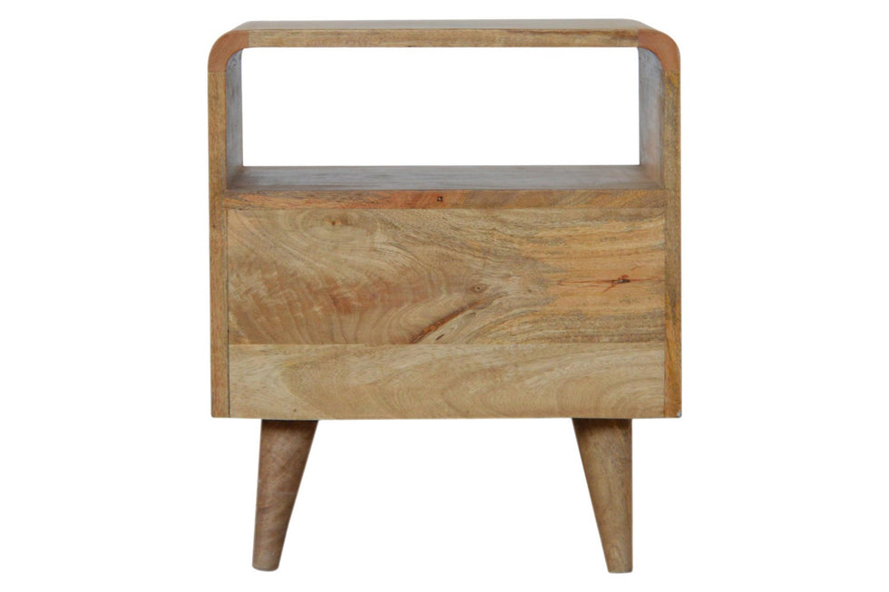 Artisan - Monochrome Print Bedside with Open Slot