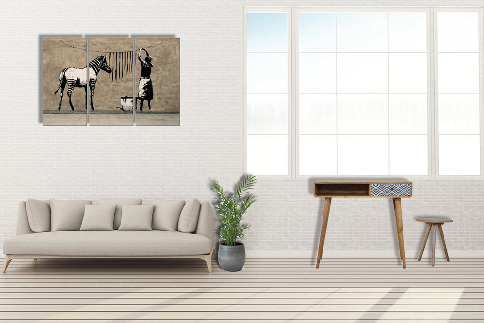 Artisan - Monochrome Print Writing Desk