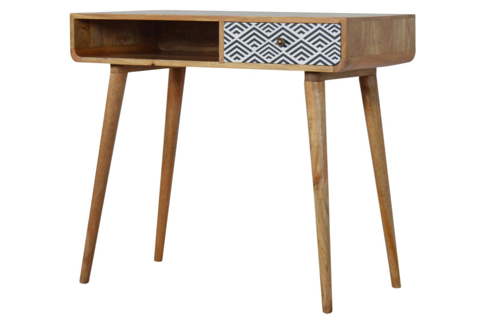 Artisan - Monochrome Print Writing Desk