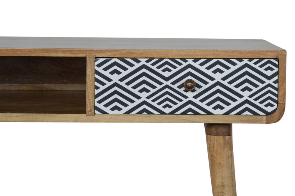 Artisan - Monochrome Print Writing Desk