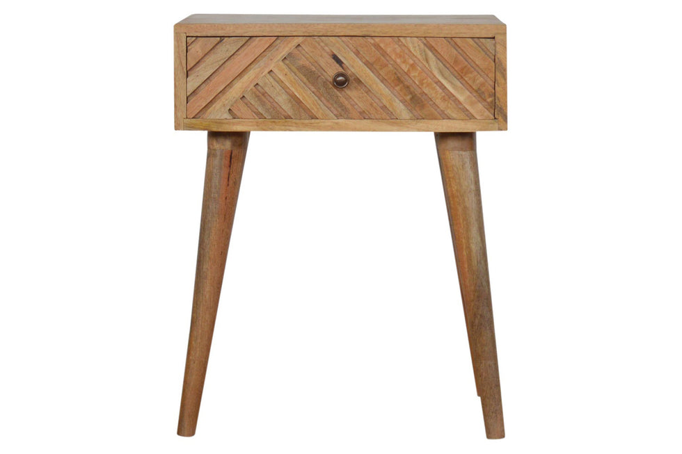 Artisan - Lille Bedside in Oak-ish, 1 Drawer