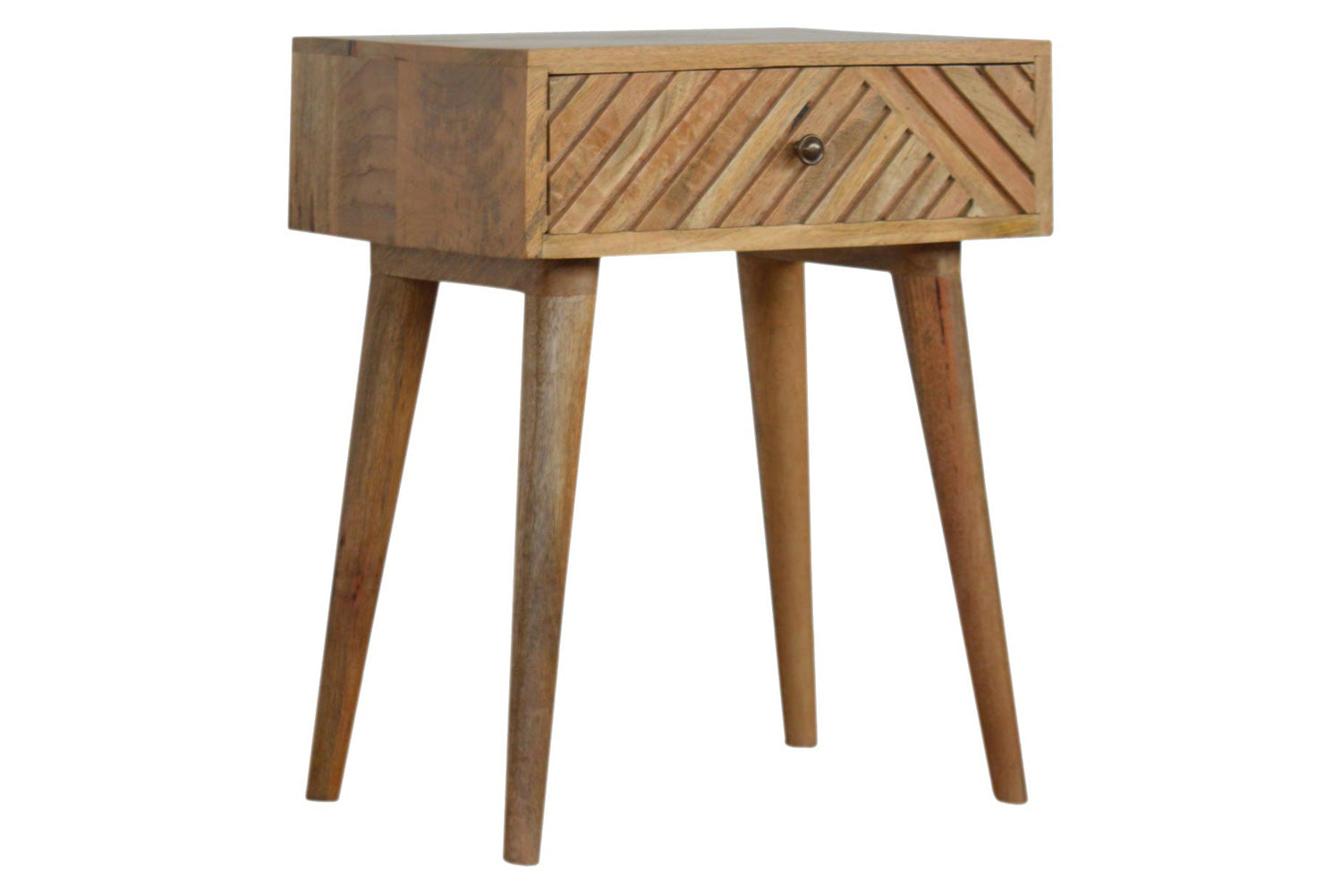 Artisan - Lille Bedside in Oak-ish, 1 Drawer