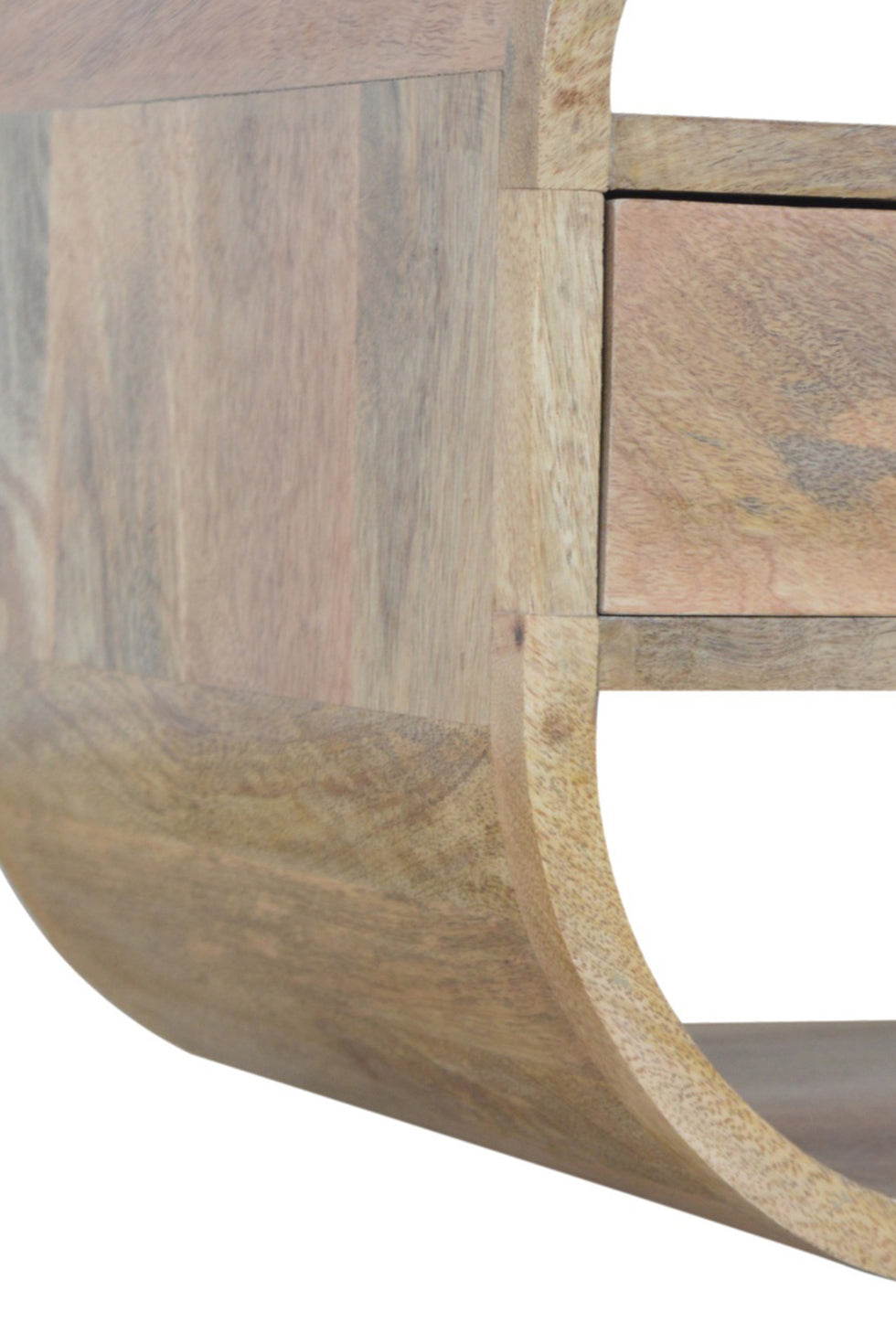 Artisan - Curved Edge TV Unit with 2 Drawers