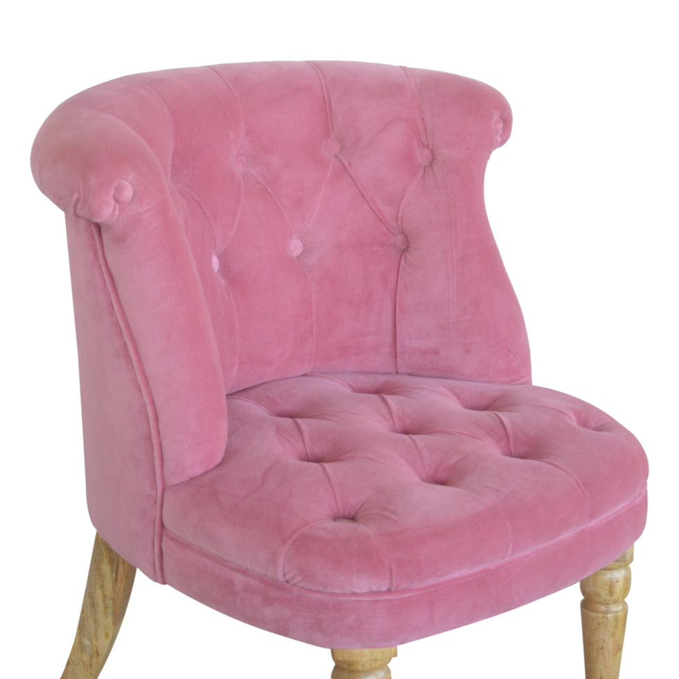 Artisan - Accent Chair in Pink, Velvet