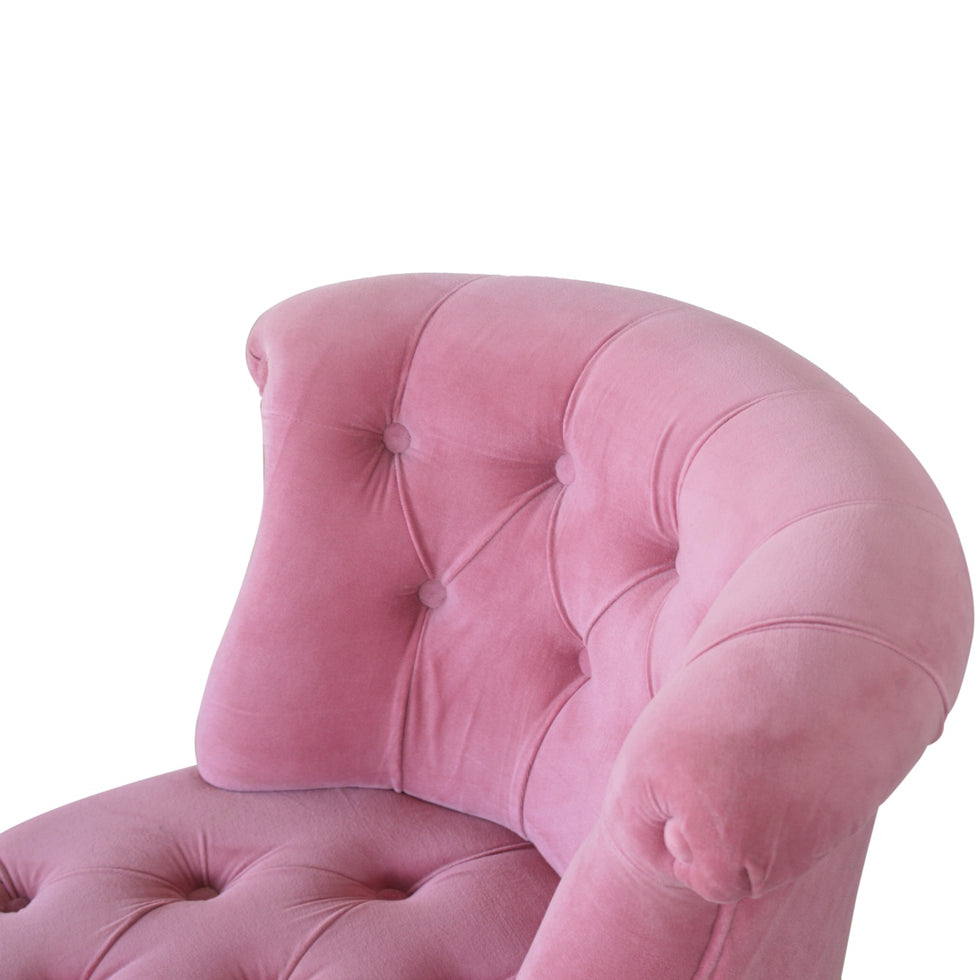 Artisan - Accent Chair in Pink, Velvet