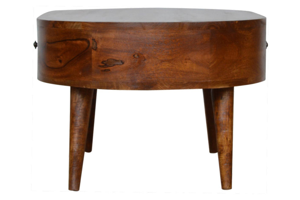 Artisan - Rounded Coffee Table in Chestnut