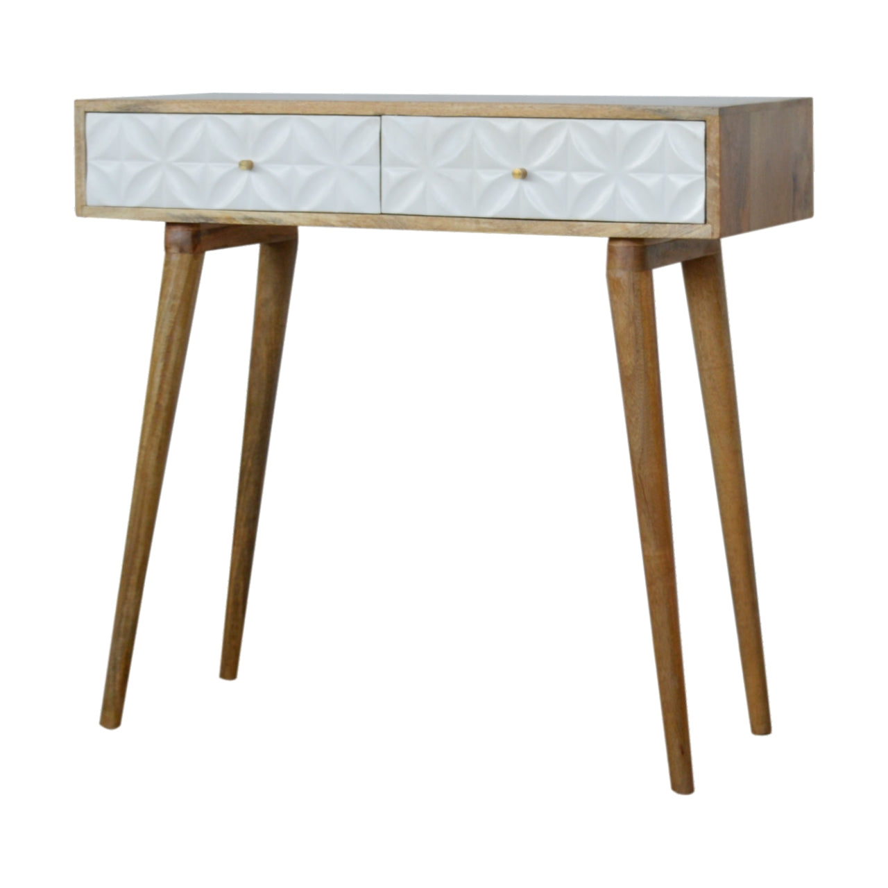 Artisan - Daisy Carved Console Table