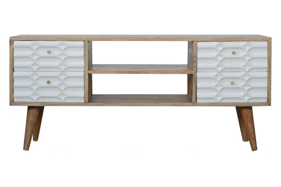 Artisan - Capsule Entertainment Unit in White