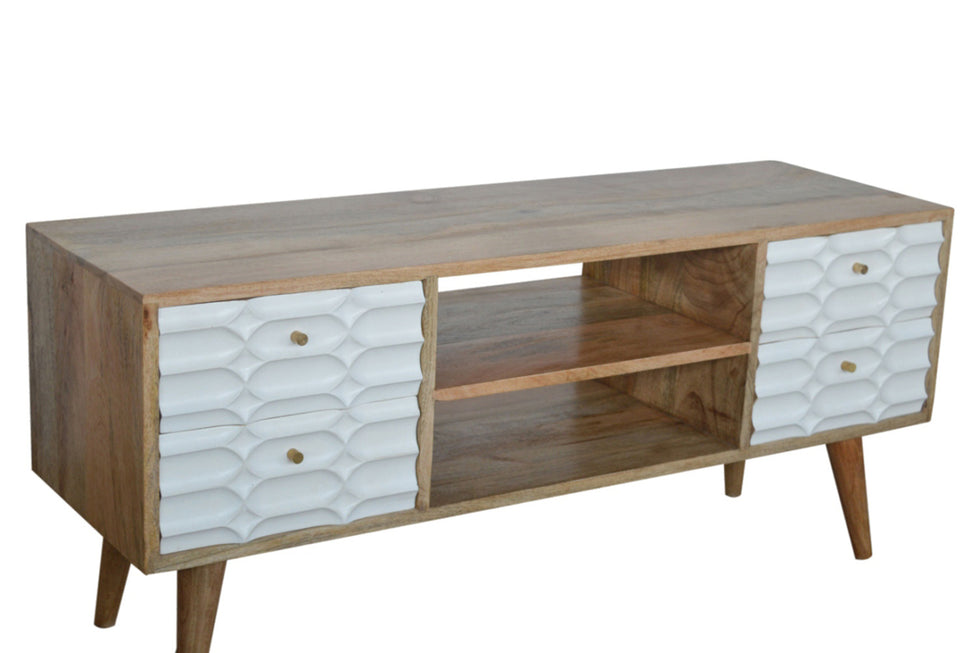 Artisan - Capsule Entertainment Unit in White