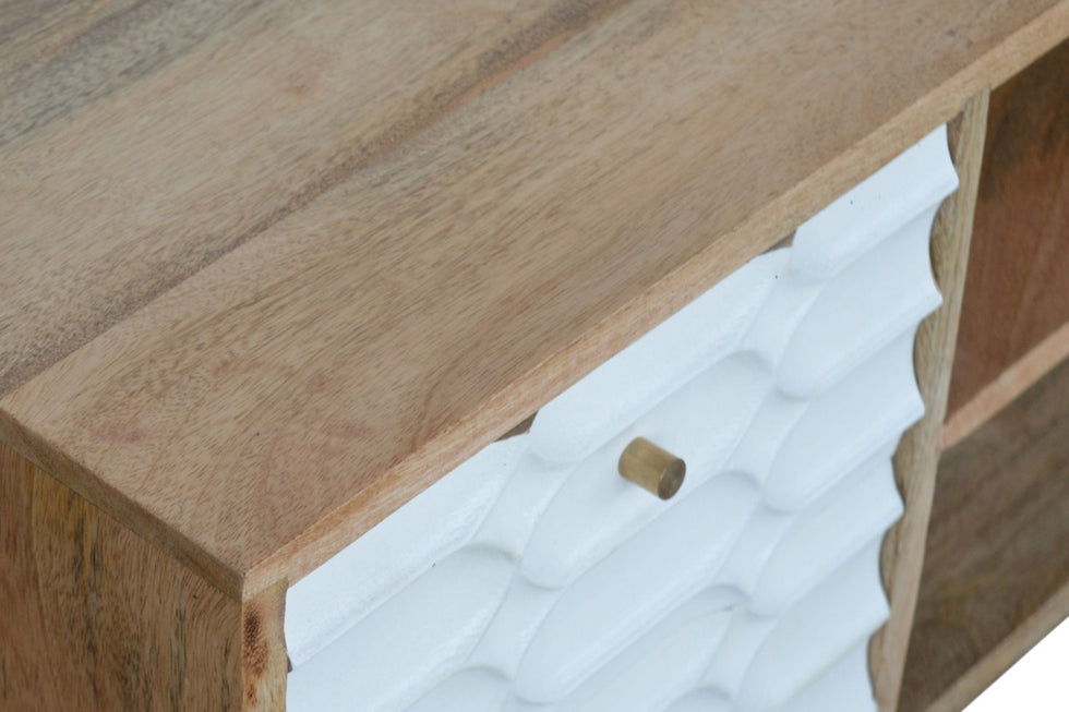 Artisan - Capsule Entertainment Unit in White