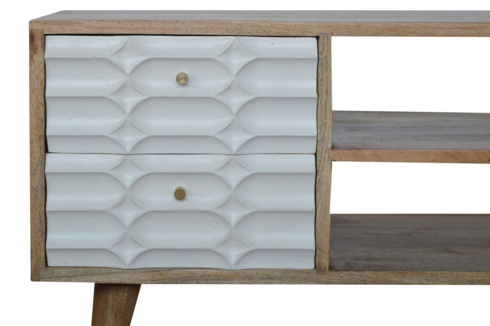 Artisan - Capsule Entertainment Unit in White