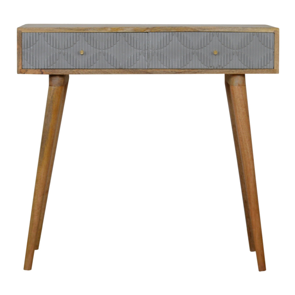 Artisan - Milan Console Table in Gray