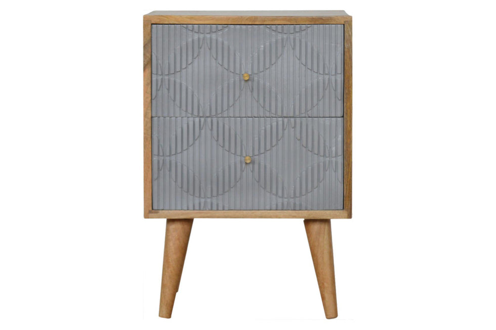 Artisan - Milan Gray Bedside