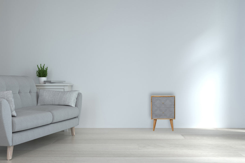 Artisan - Milan Gray Bedside
