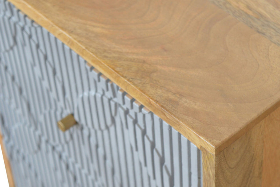 Artisan - Milan Gray Bedside