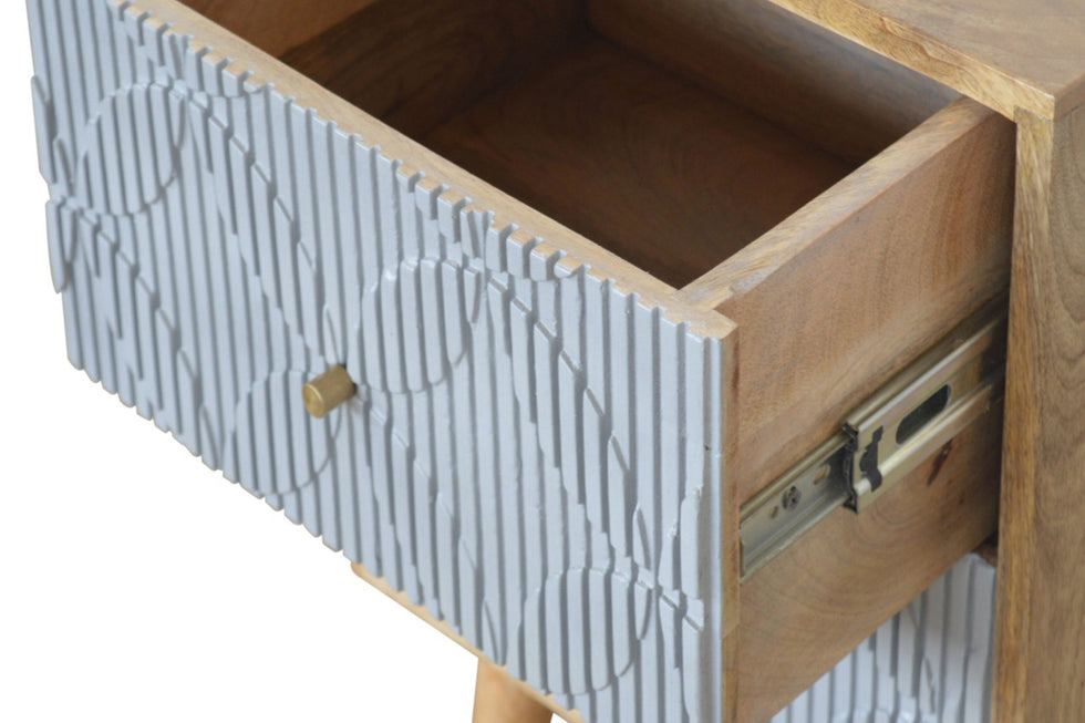 Artisan - Milan Gray Bedside