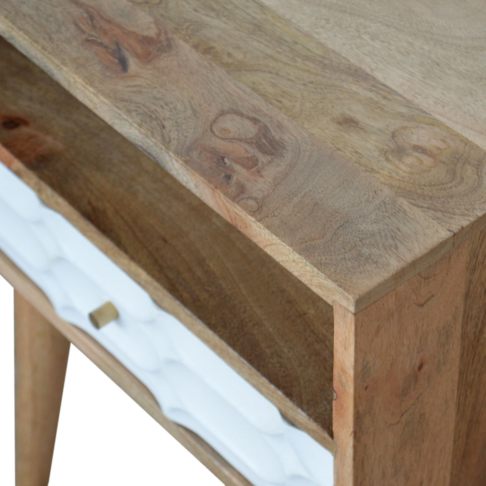 Artisan - Capsule Nightstand with Open Slot