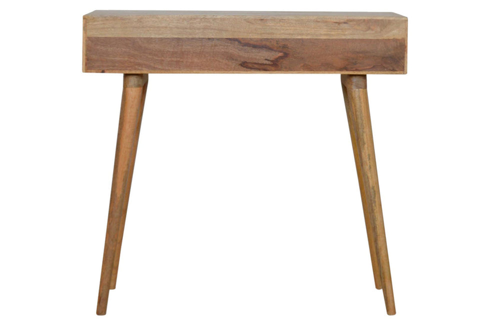 Artisan - Honeycomb Carved Writing Desk