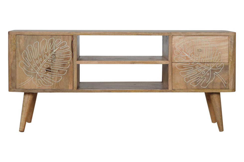 Artisan - Leaf Resin Entertainment Unit