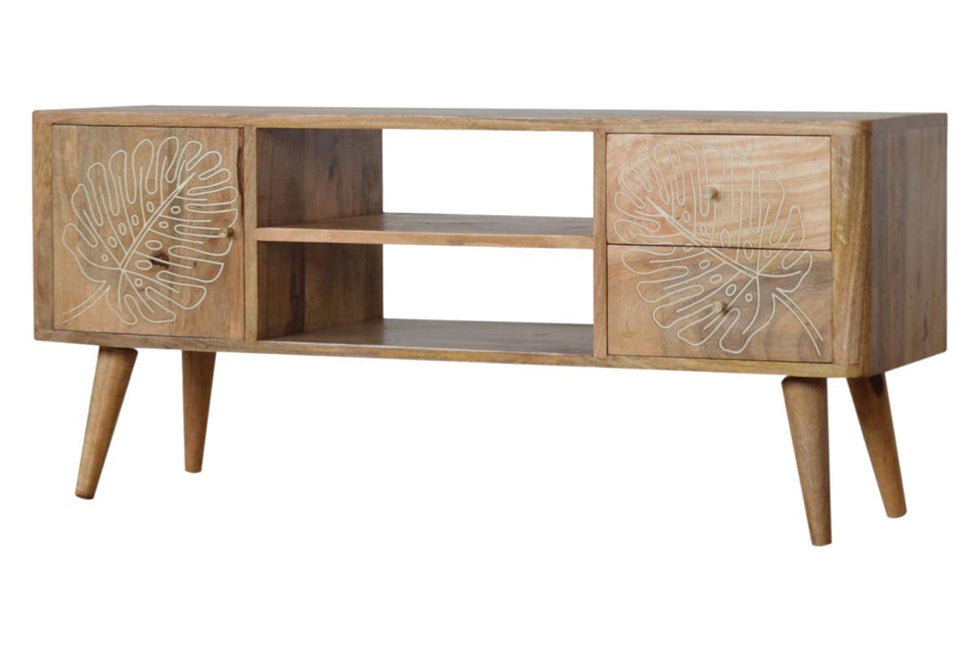 Artisan - Leaf Resin Entertainment Unit