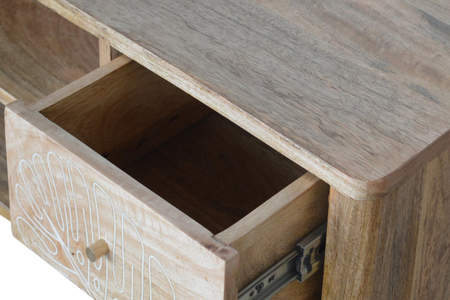 Artisan - Leaf Resin Entertainment Unit