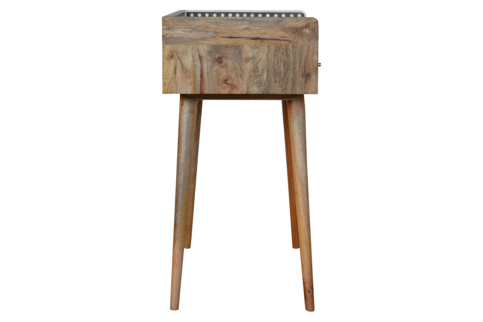 Artisan - Bone Inlay Gallery Back Console Table