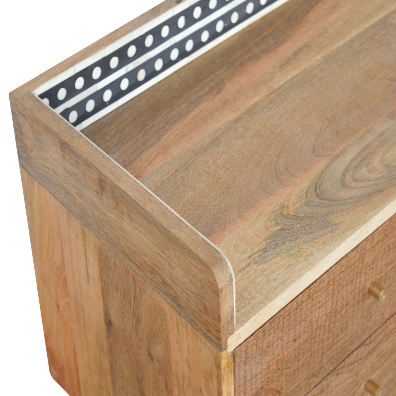 Artisan - Bone Inlay Gallery Back Media Unit
