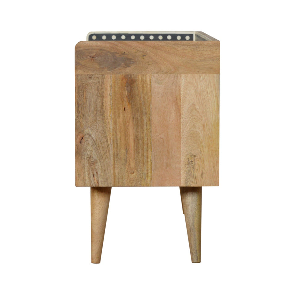 Artisan - Bone Inlay Gallery Back Media Unit