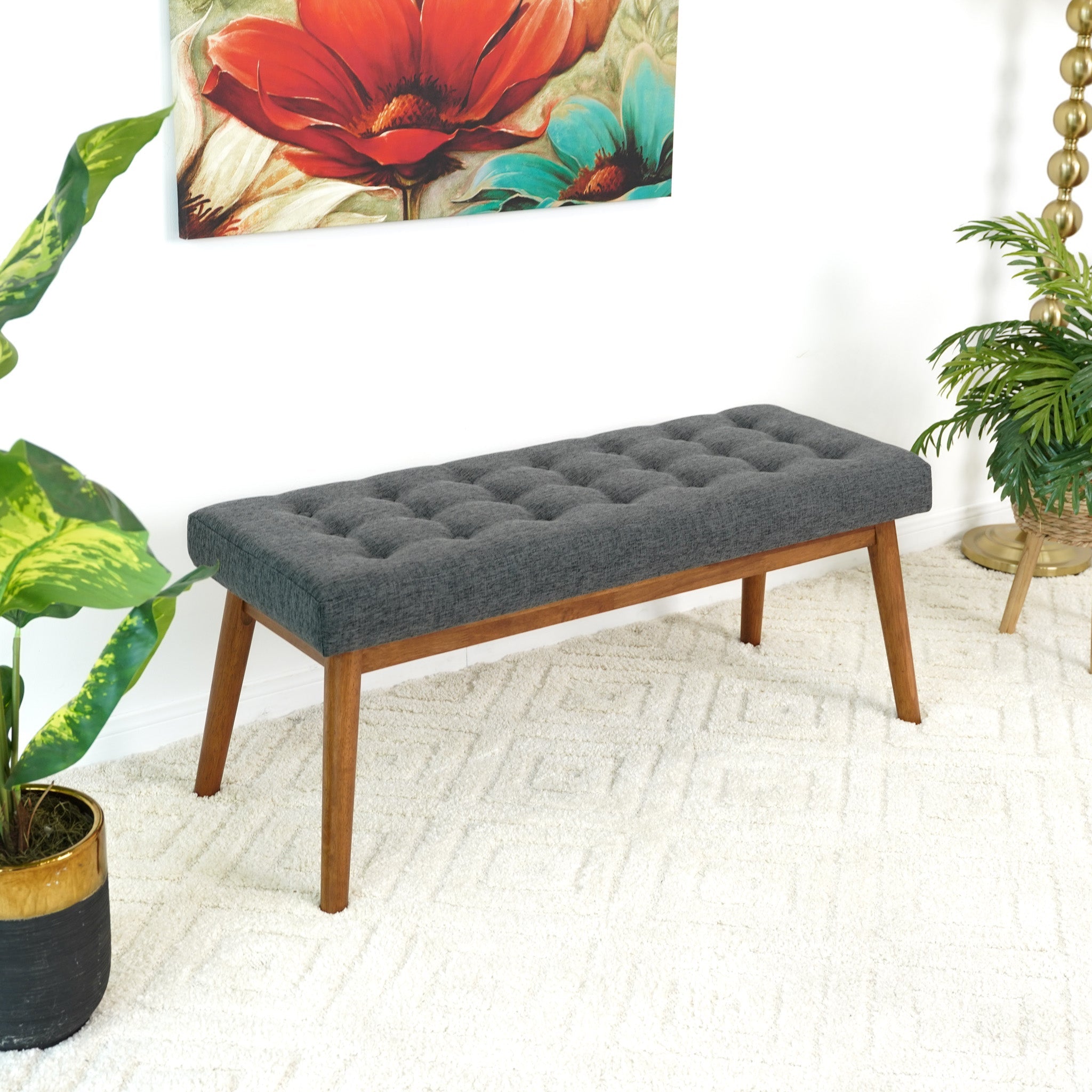 Ashcroft - Delilah Modern Bench