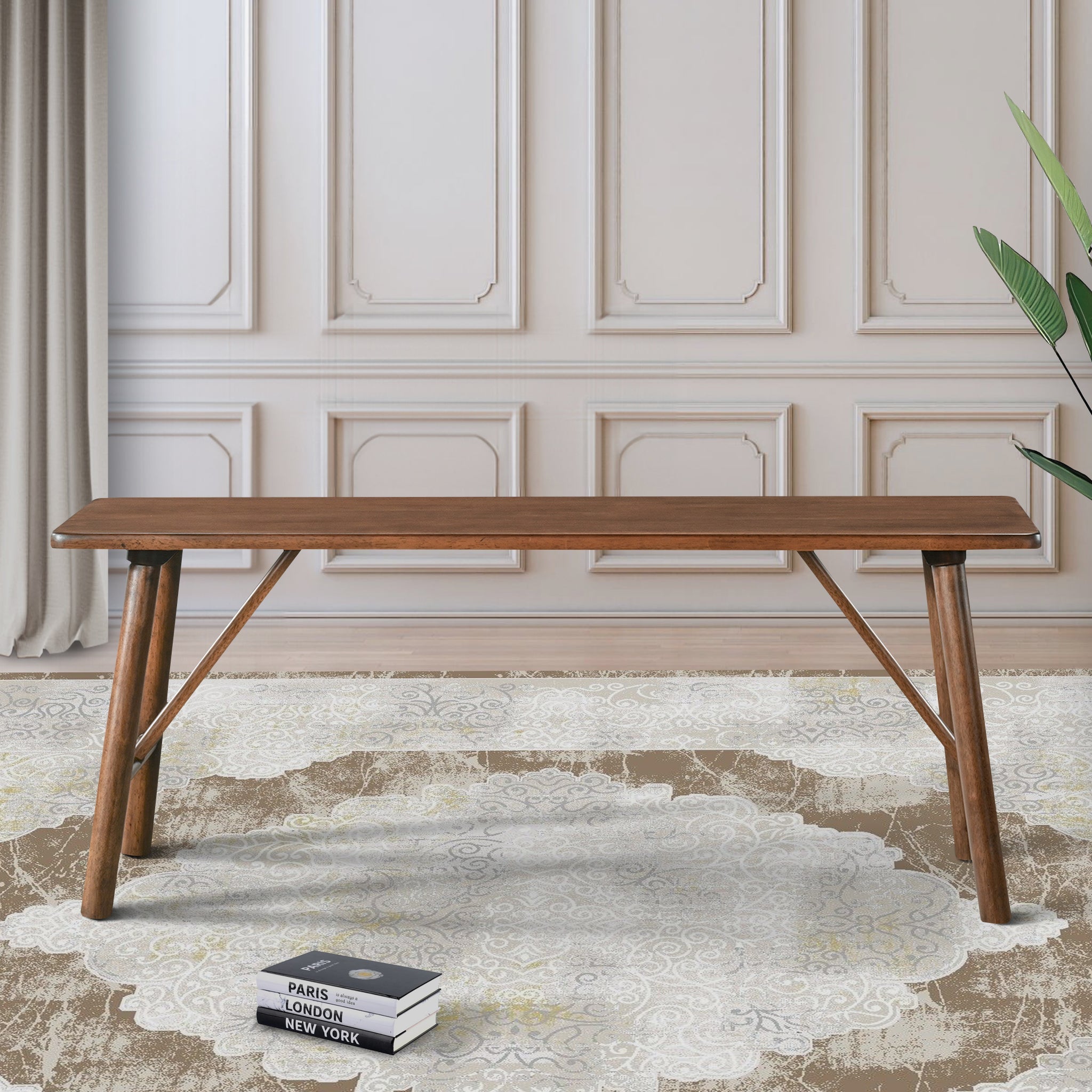 Ashcroft - Molly Bench in Walnut