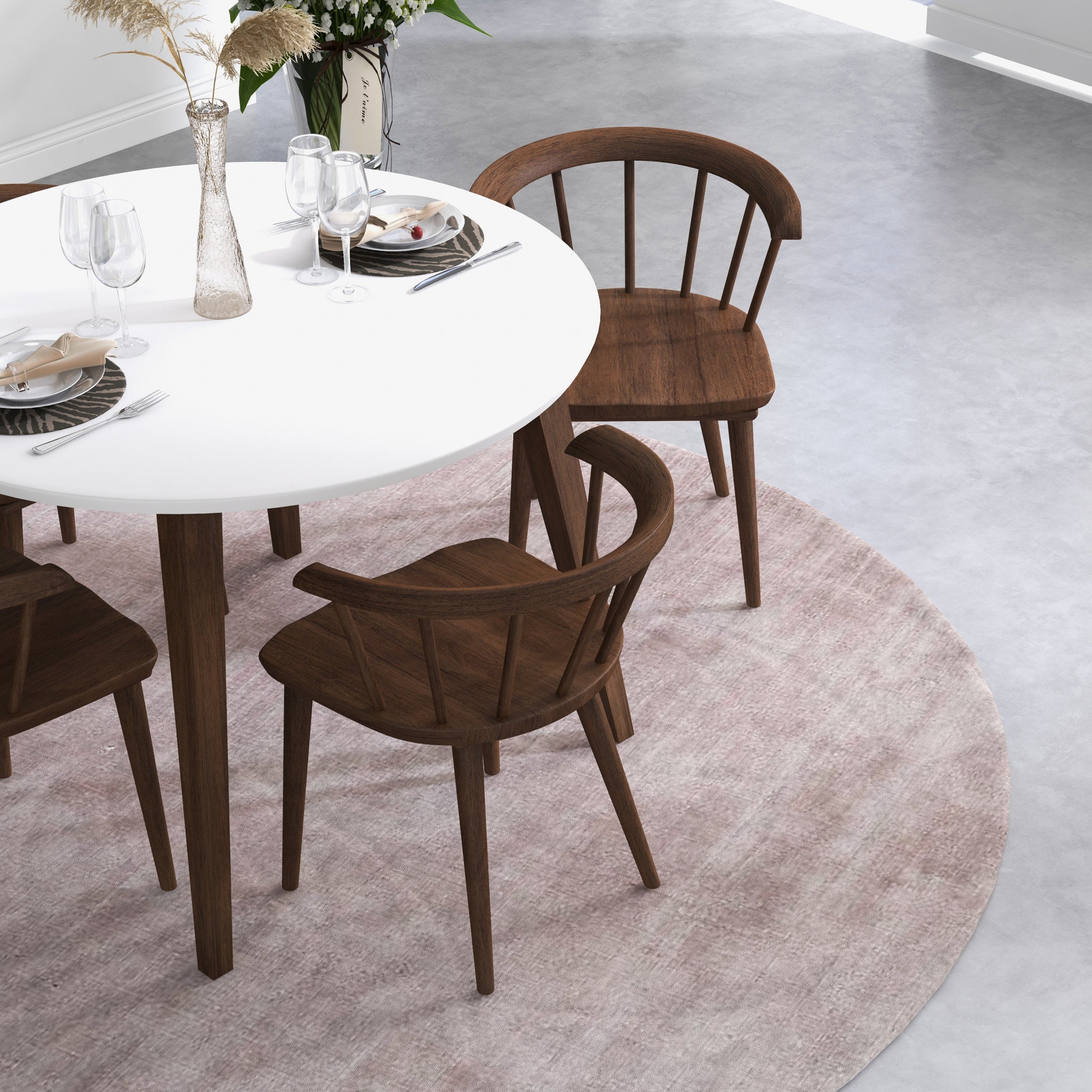 Ashcroft - Kingsley Dining Chair (Set Of 2) in Brown