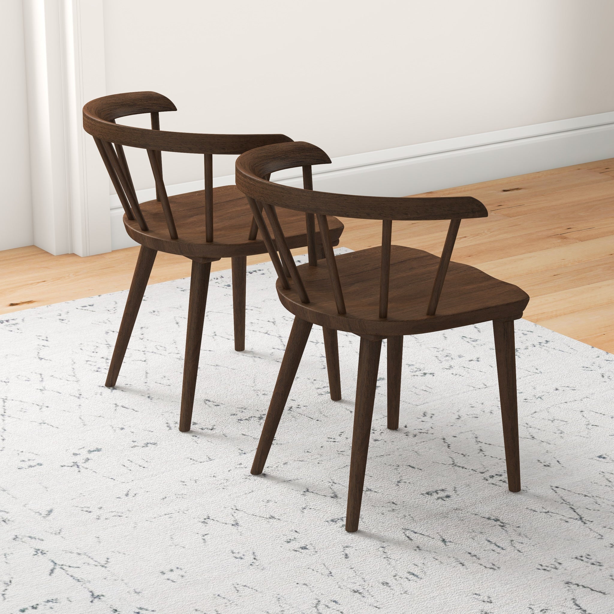 Ashcroft - Kingsley Dining Chair (Set Of 2) in Brown