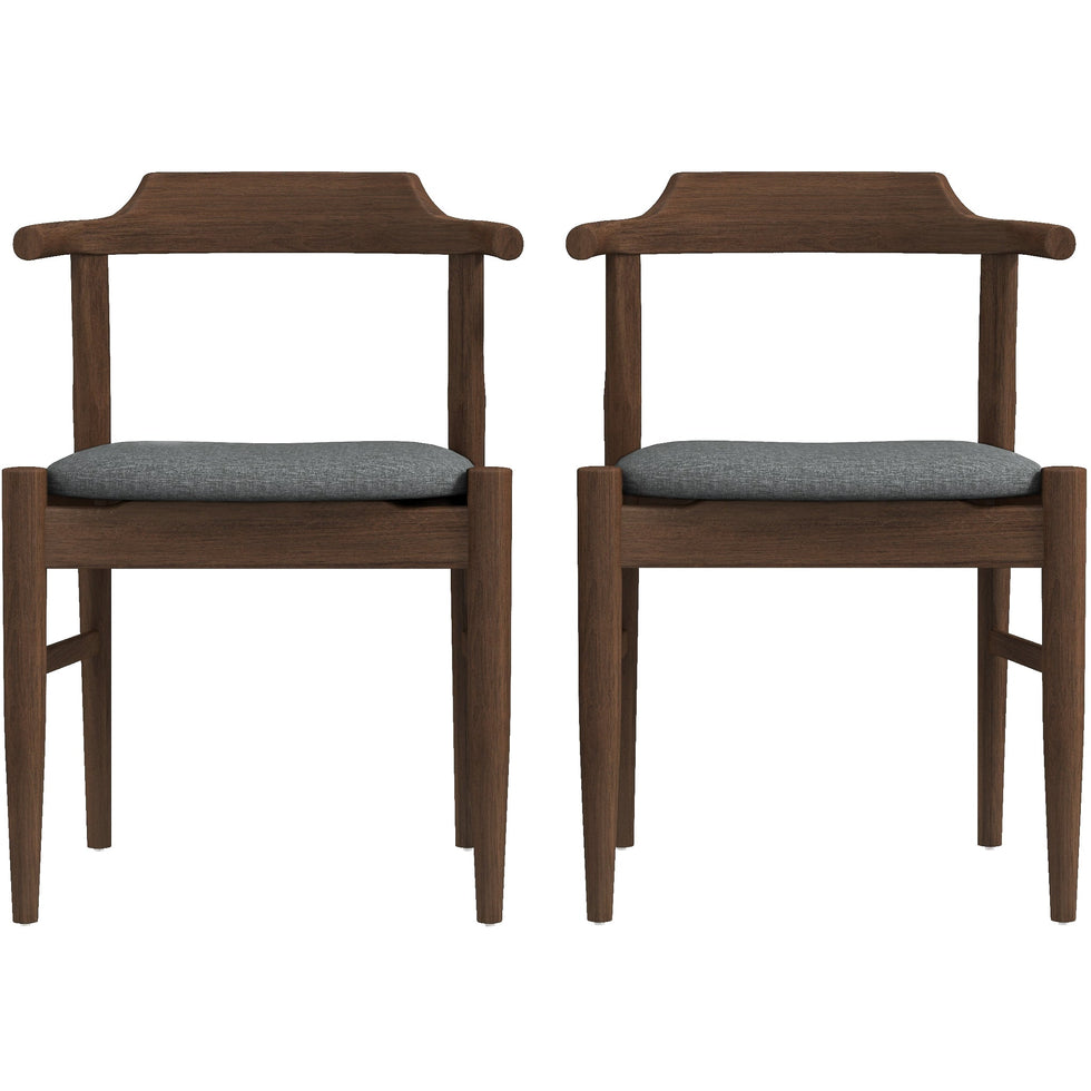 Ashcroft – Daisy Dining Chair (Set Of 2) in Gray