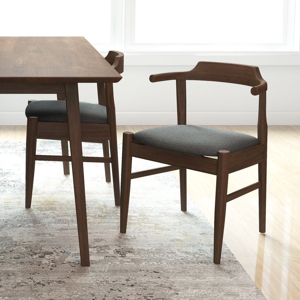 Ashcroft – Daisy Dining Chair (Set Of 2) in Gray