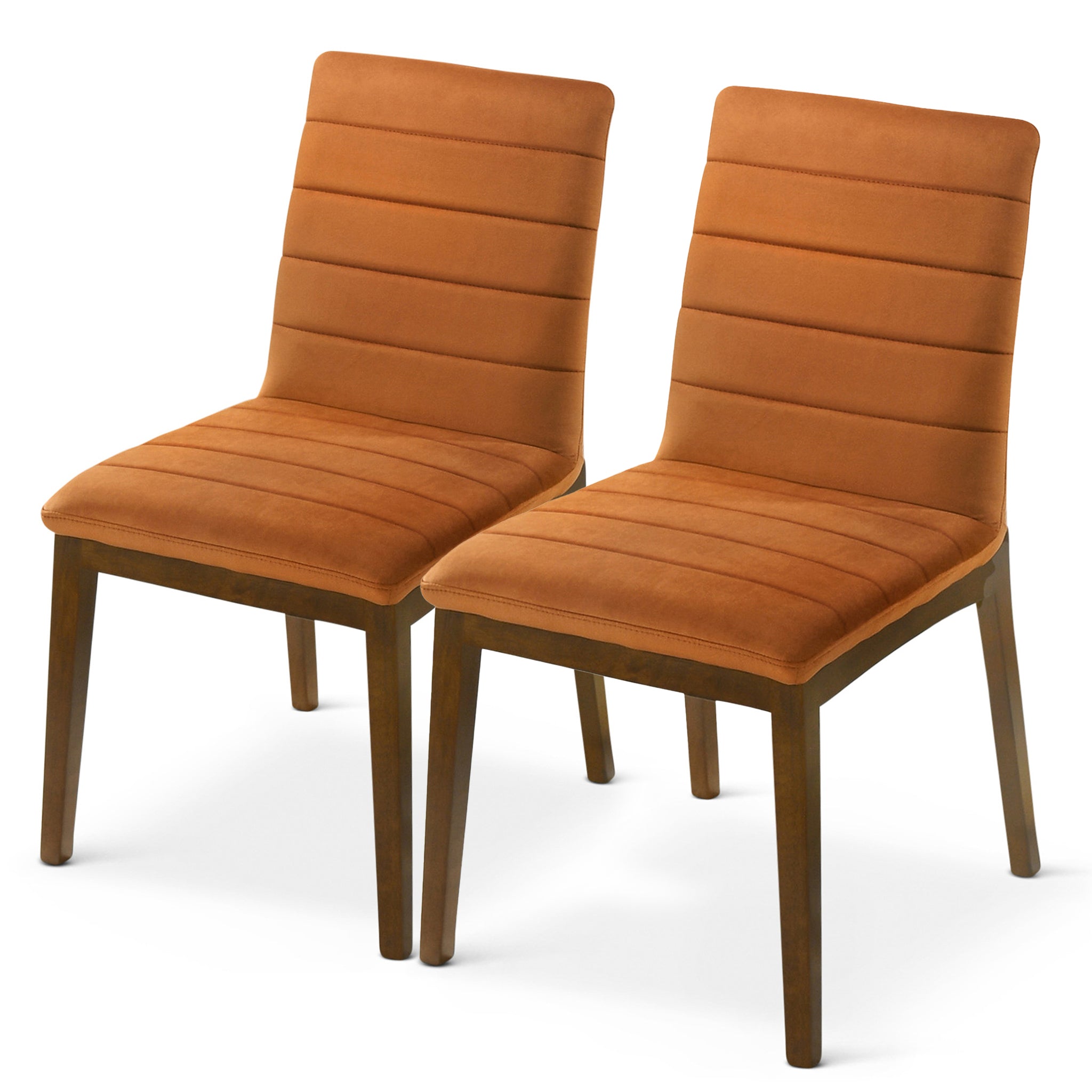 Ashcroft - Ines Velvet Dining Chair (Set Of 2)