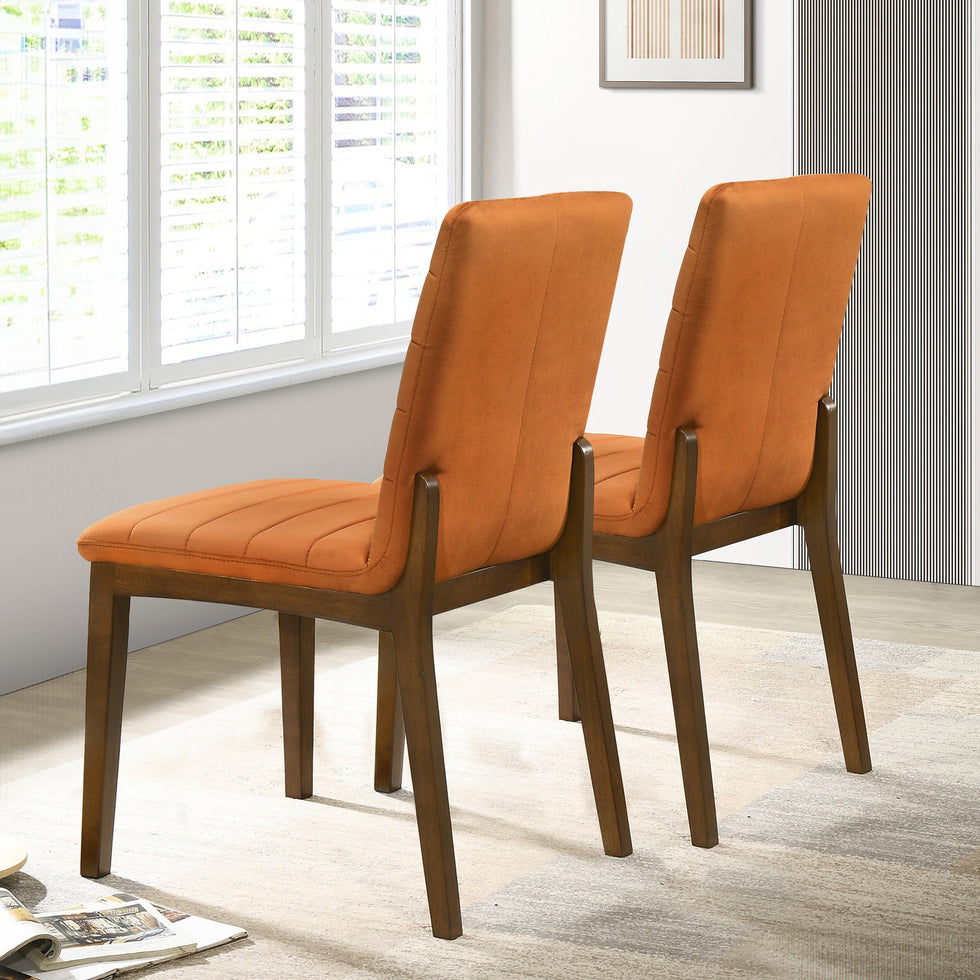 Ashcroft - Ines Velvet Dining Chair (Set Of 2)