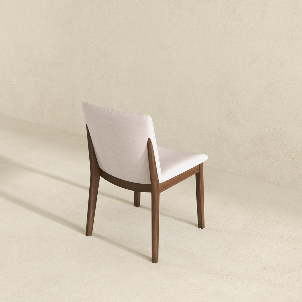 Ashcroft - Laura Upholstered Solid Wood Dining Chair (Set Of 2)