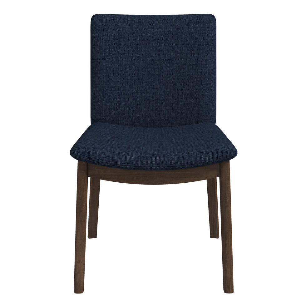 Ashcroft - Laura Upholstered Solid Wood Dining Chair (Set Of 2)
