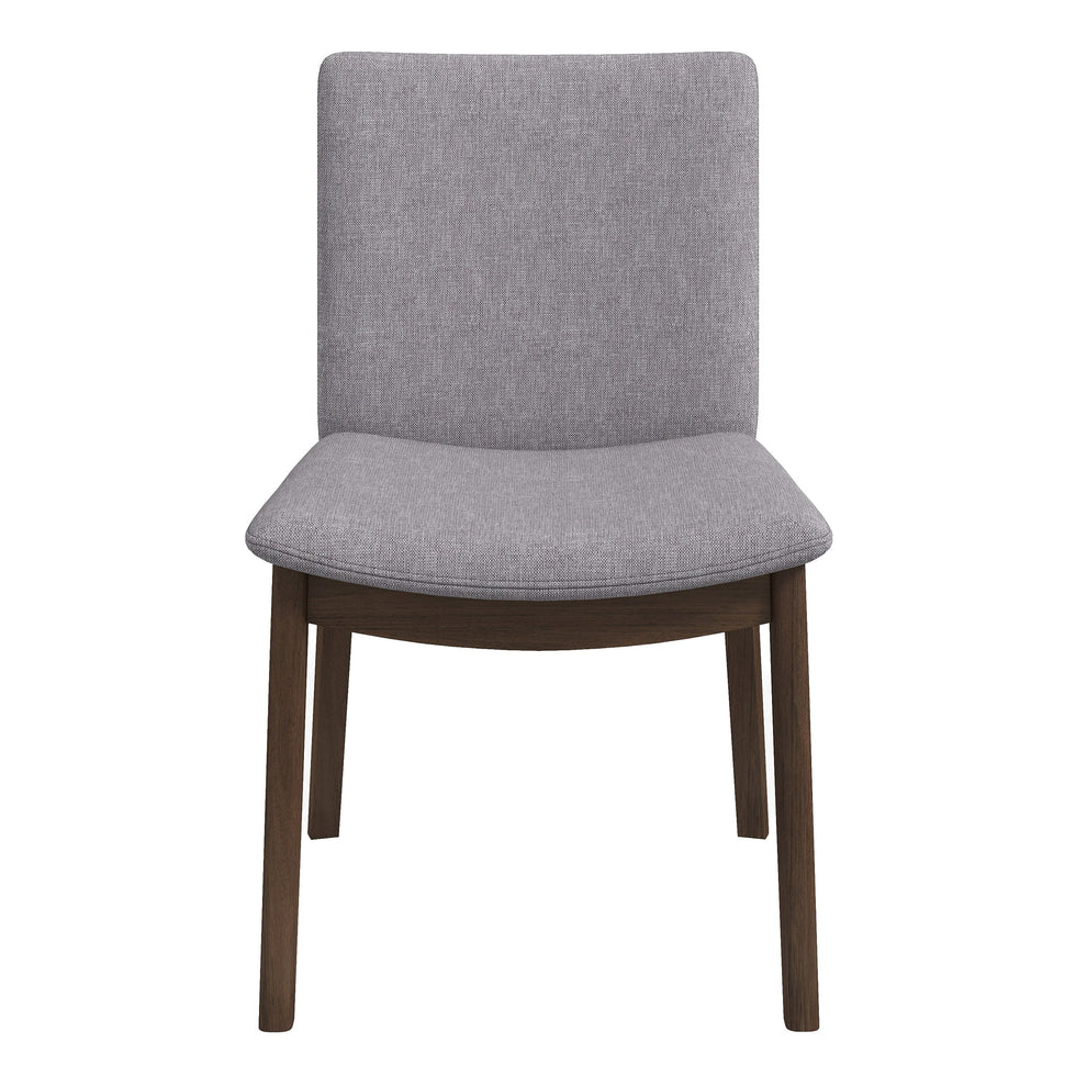 Ashcroft - Laura Upholstered Solid Wood Dining Chair (Set Of 2)