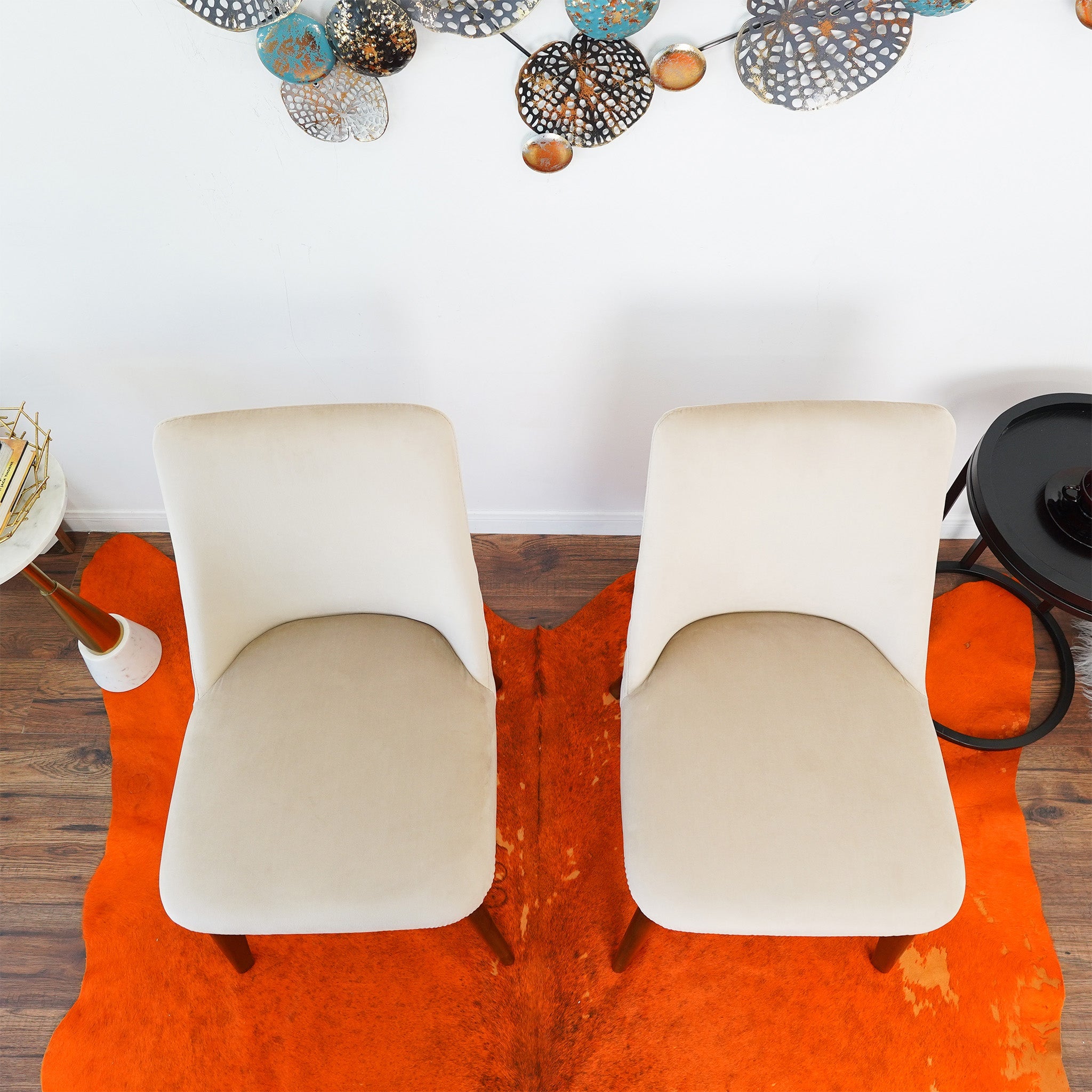 Ashcroft - Clove Velvet Dining Chair (Set Of 2)