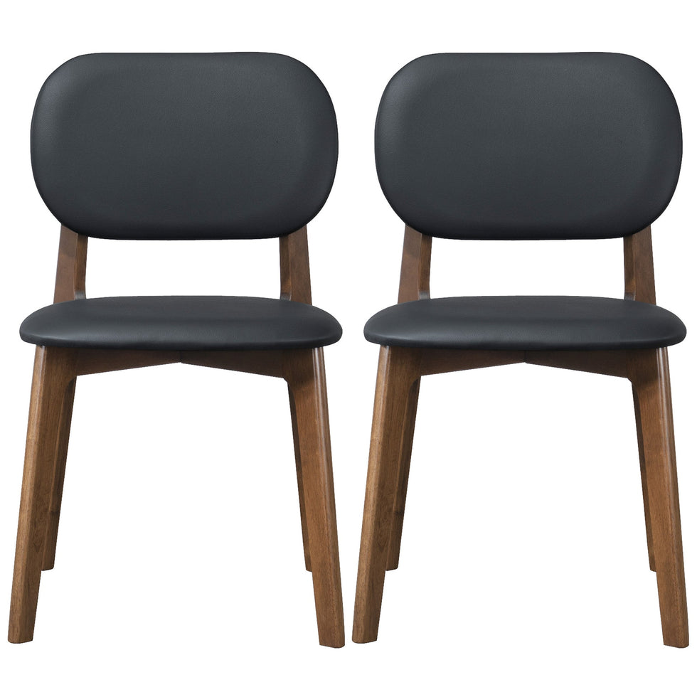 Ashcroft - Kelsey Leather Dining Chair (Set Of 2)