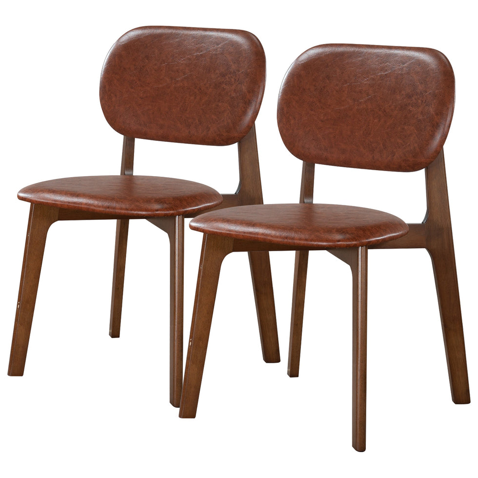 Ashcroft - Kelsey Leather Dining Chair (Set Of 2)