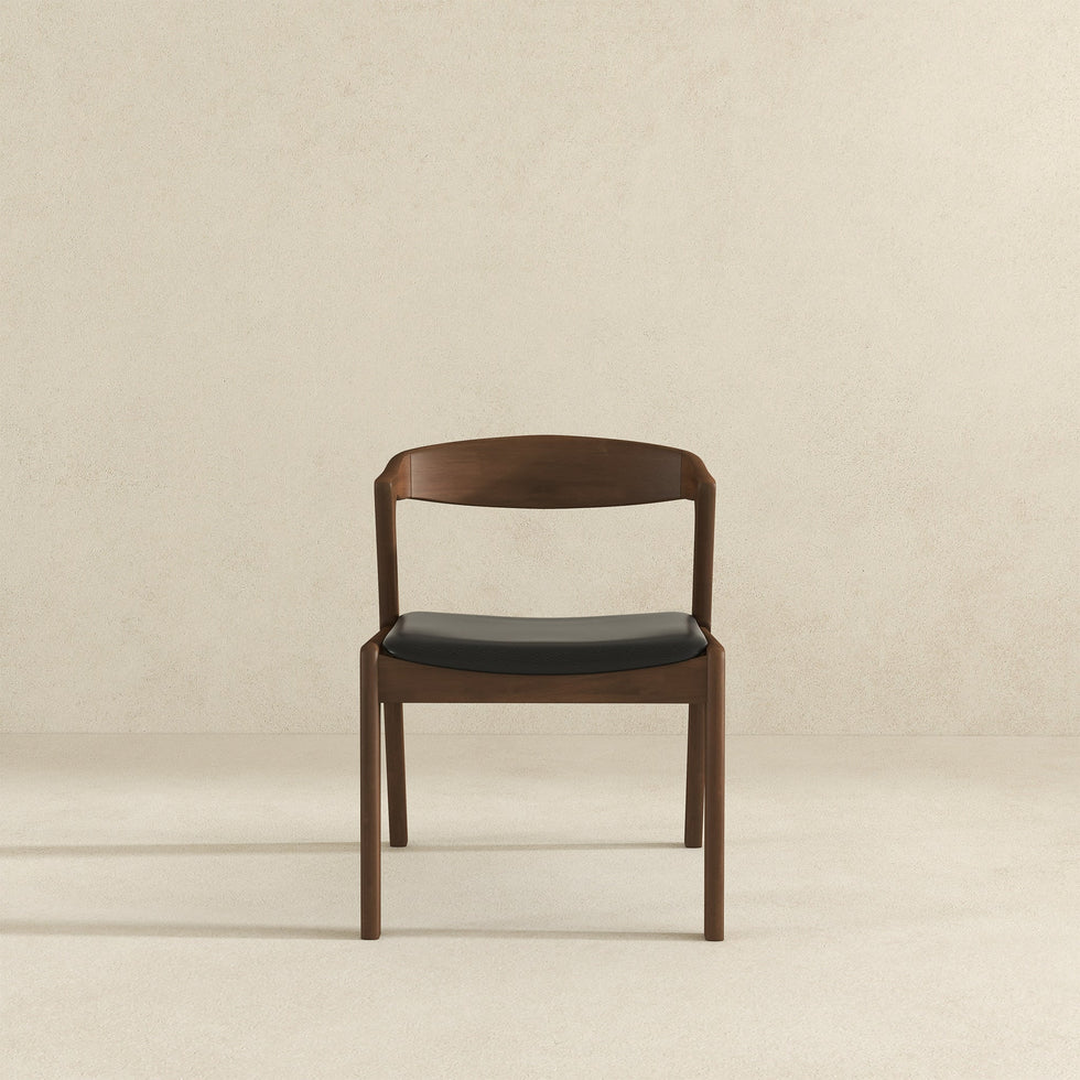 Ashcroft - Dakota Upholstered Solid Wood Dining Chair (Set Of 2)