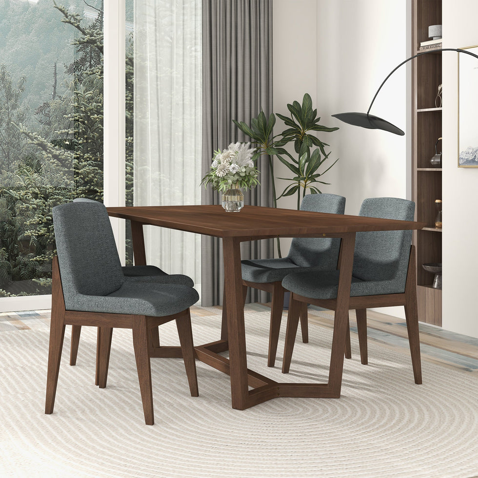 Ashcroft - Crystal Fabric Dining Chair (Set Of 2)