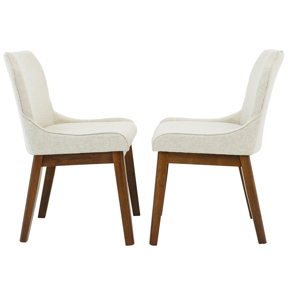 Ashcroft - Ellis Dining Chair Set of 2 in Beige Linen