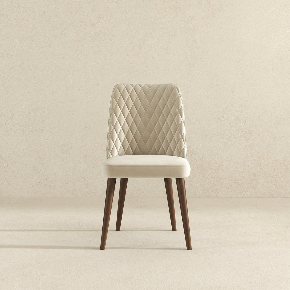 Ashcroft - Katie Velvet Dining Chair (Set Of 2)