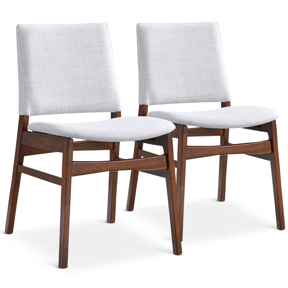 Ashcroft - Gusto Fabric Dining Chair (Set Of 2) in Light Gray