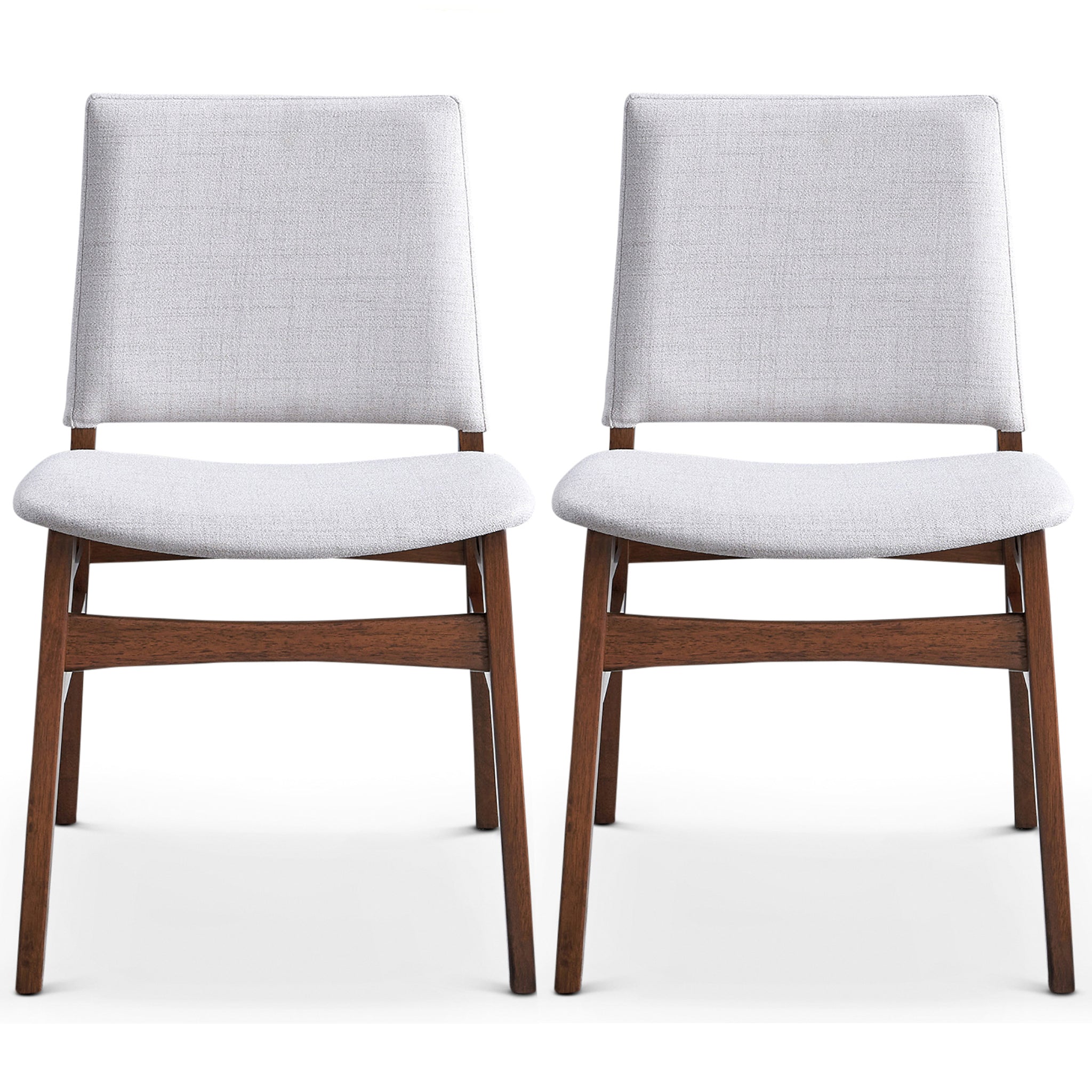 Ashcroft - Gusto Fabric Dining Chair (Set Of 2) in Light Gray